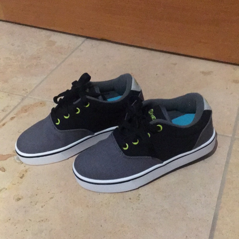 Kids Heelys brand wheeled shoes